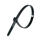 Abracadeira De Nylon Preta 7,6 X 200Mm PC/50 Un