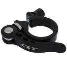 Abraçadeira de Selim Blocagem 34.9mm Alumínio - Cly (Preta)