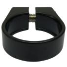 Abraçadeira de Selim Parafuso 34.9mm Alumínio - Cly (Preta) Abraçadeira de Selim Parafuso 34.9mm Alumínio - Cly (Preta)