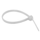 Abraçadeira Nylon 200x 4,8 Branca 100 Peças