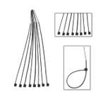 Abraçadeira Nylon 3,6x150mm C/100 Pcs Fios Cabos