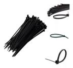 Abraçadeira Nylon 400x4,8 Preto 100Unds Alta Resistencia