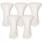 Abraçadeira Nylon Fita Hellermann 2,5X150MM Branco C/ 500 UN
