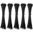 Abraçadeira Nylon Fita Hellermann 2,5X200MM Preto C/ 500 UN