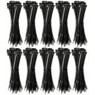 Abraçadeira Nylon Fita Hellermann 3,6X200MM Preto C/ 1000 UN