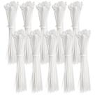 Abraçadeira Nylon Fita Hellermann 3,6X250MM Branco C/ 1000 UN