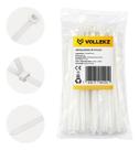 Abracadeira Nylon Plástica 7,6 X 400 Mm Branca 100un Vollekz Branco