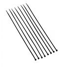 Abraçadeira nylon Preta 2.5x200mm pacote 100 unidades - Brasfort Abraçadeira nylon Preta 2.5x200mm pacote 100 unidades - Brasfort