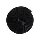 Abracadeira organizador mini 1 metro x 1 cm preto