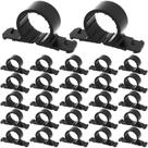 Abraçadeira para Tubo Briwooody 1 Polegada Plástico Rígido Preto, Kit com 25 Unidades Abraçadeira para Tubo Briwooody 1 Polegada Plástico Rígido Preto, Kit com 25 Unidades