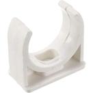 Abraçadeira para Tubo em U de PVC 25 mm, 80 Peças, Branca Abraçadeira para Tubo em U de PVC 25 mm, 80 Peças, Branca