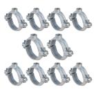 Abraçadeira para tubo HIGHCRAFT S2PCG-01-10, 2 peças, 2,5 cm, galvanizada