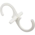 Abracadeira Plastico Para Sifao G3 Fecho Hidrico Branco Abbs Abracadeira Plastico Para Sifao G3 Fecho Hidrico Branco Abbs