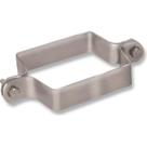 Abracadeira Poste Ferro Quadrada Dumon 0 X 0 219 - Kit C/10