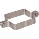 Abracadeira Poste Ferro Quadrada Dumon 1 X 0 Apqf10 - Kit C/10