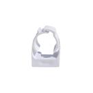 Abraçadeira pvc 1" branca - maxxbox