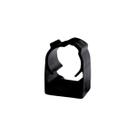 Abraçadeira pvc 1" preta - maxxbox