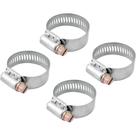 Abraçadeira Rosca Sem Fim Al2538-1 A 1.1/2 C/4Pc
