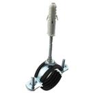 Abraçadeira Tipo Colar Para Tubo Alumínio 40Mm C/ Bucha