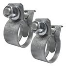 Abraçadeira Tipo Mangote Aço 25 X 30 MM Larg. 20 MM - 2 Unidades Borrachas Londrina
