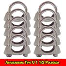 Abraçadeira Tipo U 1 1/2 Para Escapamentos E Uso Geral 10un