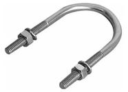 Abraçadeira U Vergalhão Com 10 Peças 1/2 x 5/16 Abraçadeira U Vergalhão Com 10 Peças 1/2 x 5/16