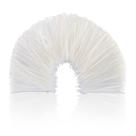 Abraçadeiras Boacua de 8 cm de nylon autotravante 1000 peças brancas Abraçadeiras Boacua de 8 cm de nylon autotravante 1000 peças brancas