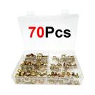 Abraçadeiras De Mola Para Mangueiras De Combustível E Vácuo 8mm 10mm 12mm 14mm 16mm 18mm - Kit Com Abraçadeiras De Mola Para Mangueiras De Combustível E Vácuo 8mm 10mm 12mm 14mm 16mm 18mm - Kit Com