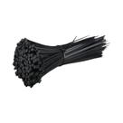 Abraçadeiras De Nylon Pretas Auto-Travantes 100 Peças 5x300 4x200, Conjunto De Cintas Para
