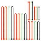 Abraçadeiras GESIPOR Silicone Reutilizável Rubber Twist 20 PCS