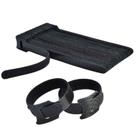 Abraçadeiras HMROPE Fastening reutilizáveis de 6 polegadas e 60 unidades (pretas)