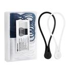 Abraçadeiras magnéticas Cable Matters Silicone, pacote com 20 preto/branco