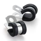 Abraçadeiras para Cabos HirtuOtter 18 mm em Aço Inoxidável 304 com Revestimento de Borracha