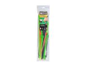 Abraçadeiras RETYZ, pacote com 45, removíveis, multicoloridas, 20-35 cm