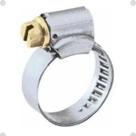 Abraçadeiras Rosca Sem 3/4 x 1" Cromada 100Pçs Inca
