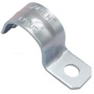 Abrazadera para tubería Rierdge de acero galvanizado de 3/4" - 25 piezas