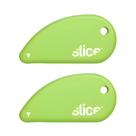 Abridor de caixa de microcerâmica Safety Cutter Slice, pacote com 2
