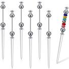 Abridor de cartas Outus, kit de 6 peças de aço inoxidável de 17,5 cm Abridor de cartas Outus, kit de 6 peças de aço inoxidável de 17,5 cm