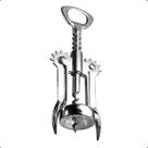 Abridor de Garrafa Com Saca Rolha Metal Kehome
