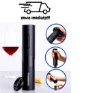 Abridor De Garrafa de Vinho Elétrico Automático Gourmet Com Corta Lacre Saca Rolhas Elétrico