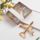 Abridor de garrafas ATP MODERN Airplane Aviation Gift com caixa de presente
