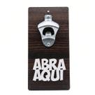 Abridor De Garrafas De Parede MDF Rústico Bar Cerveja