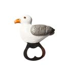 Abridor de garrafas magnético para geladeira Creative Seagull Resin 70g