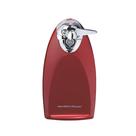 Abridor de latas elétrico Hamilton Beach Auto Shutoff Red