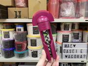 Abridor de Vinho Rosa Tupperware - Utensílios de Cozinha