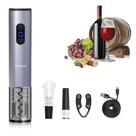 Abridor elétrico de garrafas de vinho Hotool Recarregável Silver