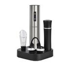 Abridor Elétrico de Vinho Portátil Joog Jg-ew3 Led Prata Abridor Elétrico de Vinho Portátil Joog Jg-ew3 Led Prata