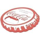 Abridor Garrafa Metal Magnético Coca-Cola Bottle Vermelho 8,5x8cm - 43143