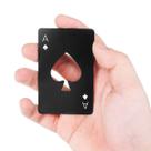 Abridor Garrafas Ás De Espada Luxo Carta Baralho Aço - XM-31397