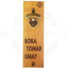 Abridor Garrafas Parede Madeira Imã Frase Bora Tomar Uma Abridor Garrafas Parede Madeira Imã Frase Bora Tomar Uma